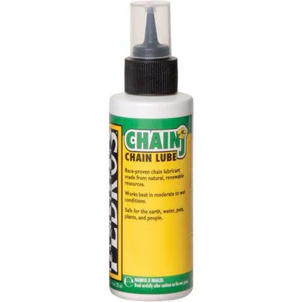 Pedro's Chain Lubricant CHAINj 32oz - Biodegradable, Medium Viscosity, Ideal for Wet Conditions