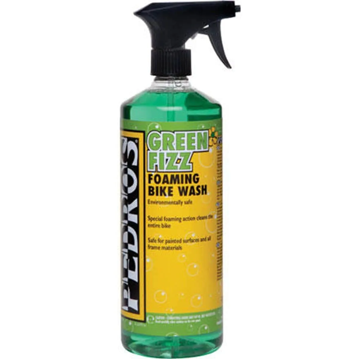 Pedro's Green Fizz Foaming Bike Cleaner - 16Oz Spray - Eco-Friendly, Lifetime Warranty