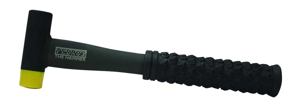 PEDRO'S Pro Hammer 115196 Bicycle Tool - Compact, Lightweight, Vibration Absorbing Grip, 10.8 in
