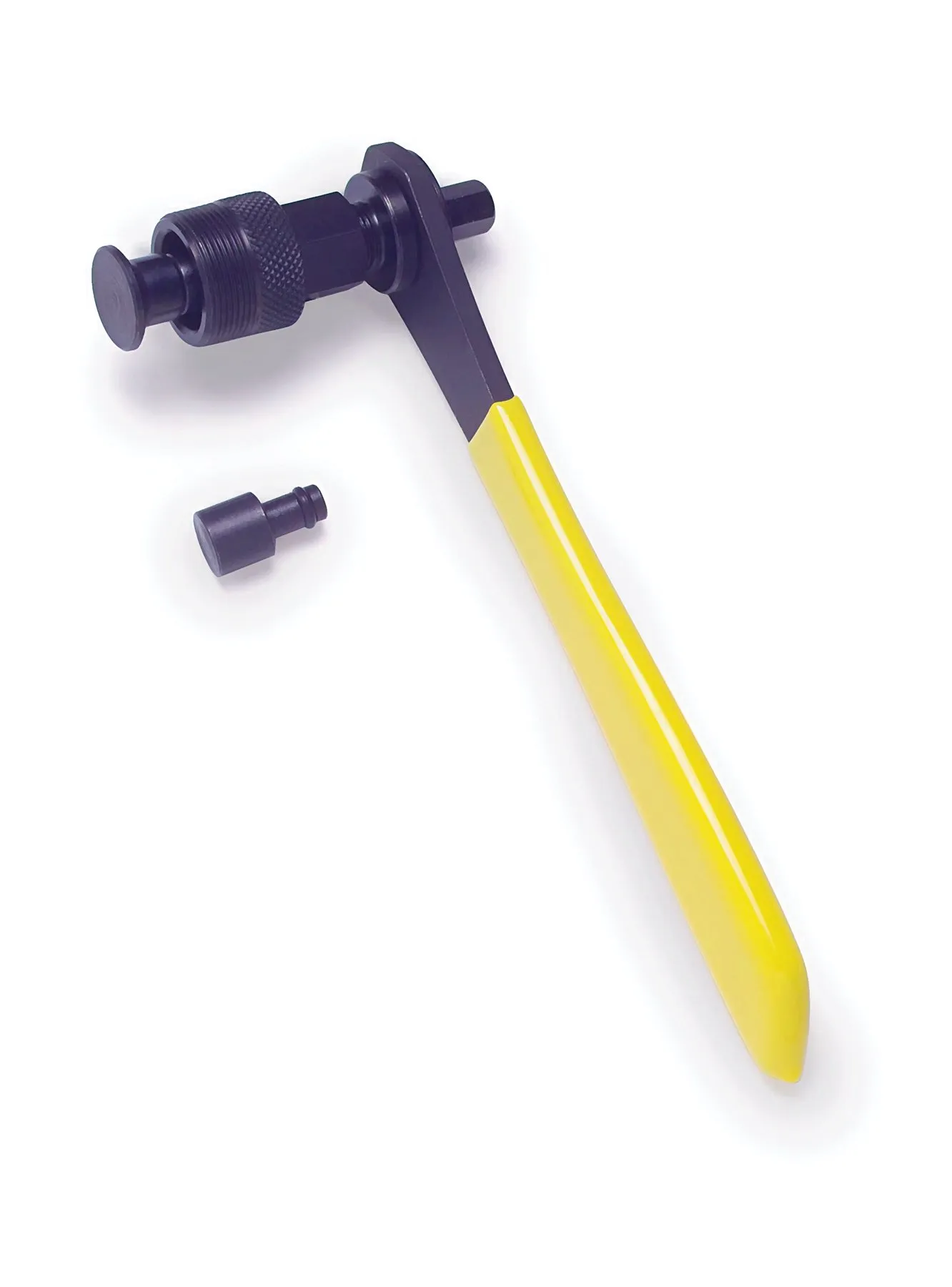 Pedro's Universal Bicycle Crank Remover with Handle - Heat Treated Steel, Fits Square Taper & Splined