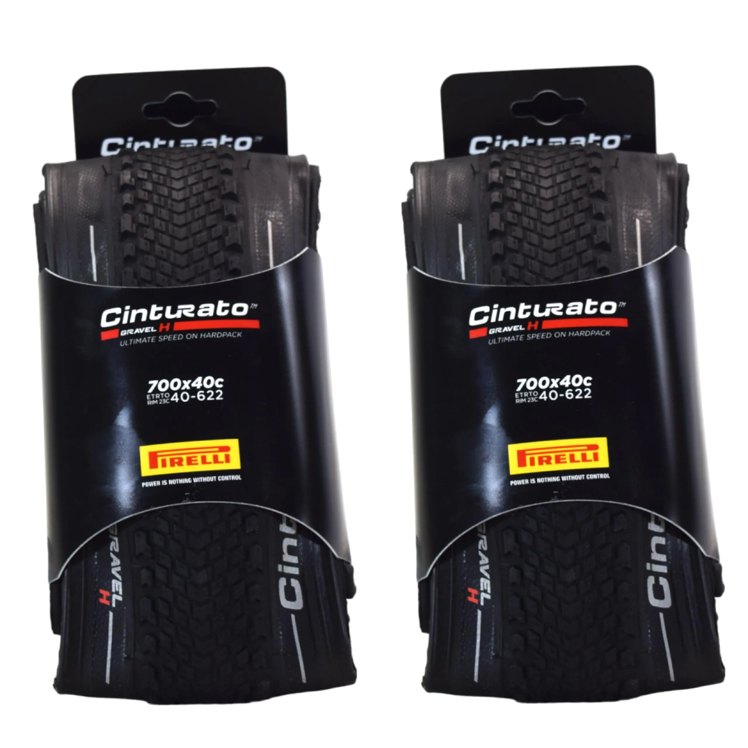 Pirelli Cinturato Gravel H 40-622 (700 x 40c) Tire - Superior Grip & Puncture Protection for Gravel Biking