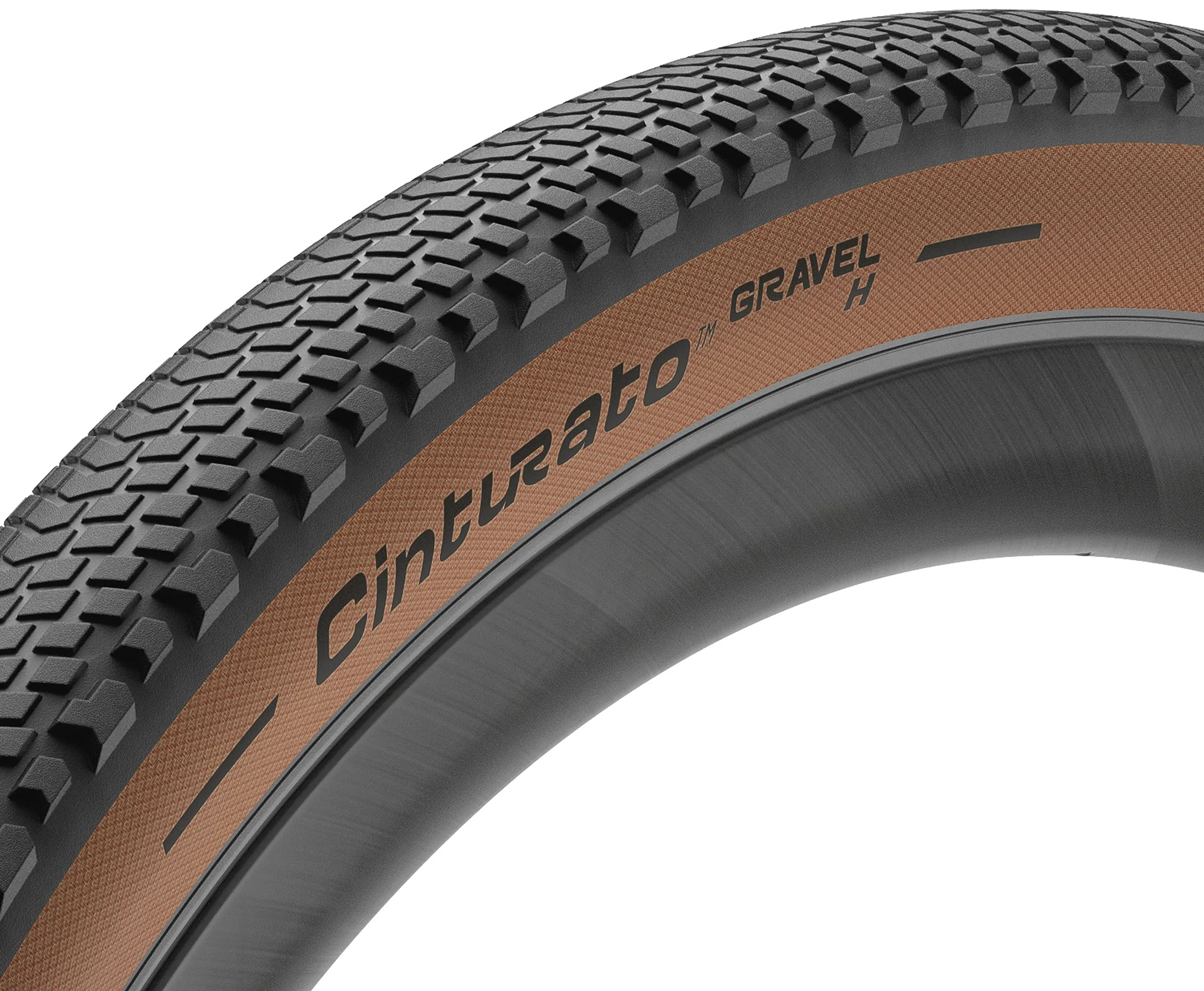 Pirelli Cinturato Gravel H Tubeless Tire Classic 700x40C - Folding TR SpeedGrip, Tanwall