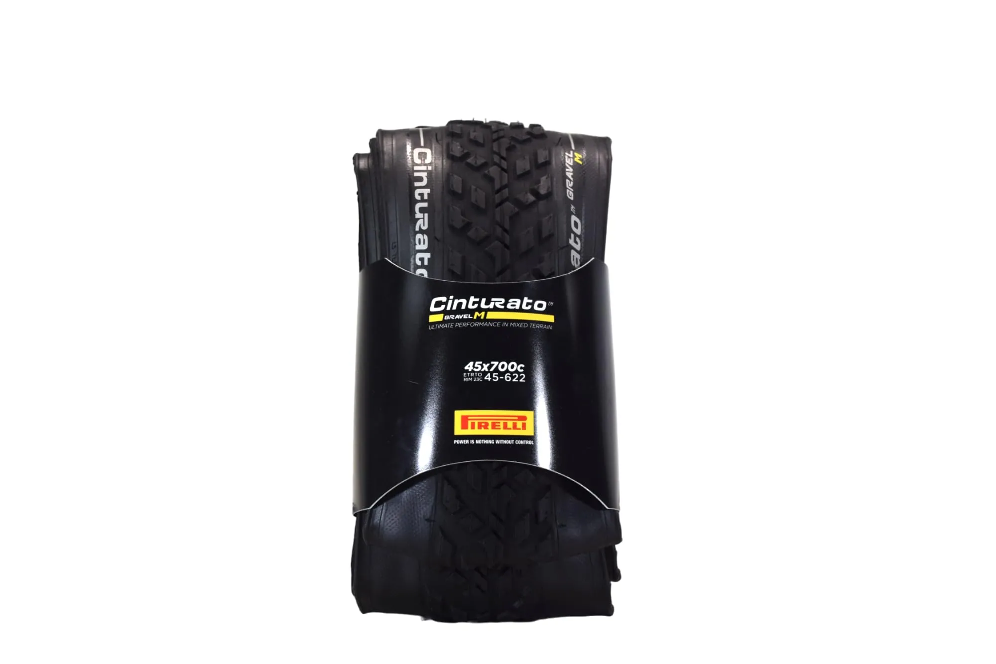Pirelli Cinturato Gravel M 45-622 (700 x 45c) - High-Performance Gravel Bike Tire for Mixed Terrains