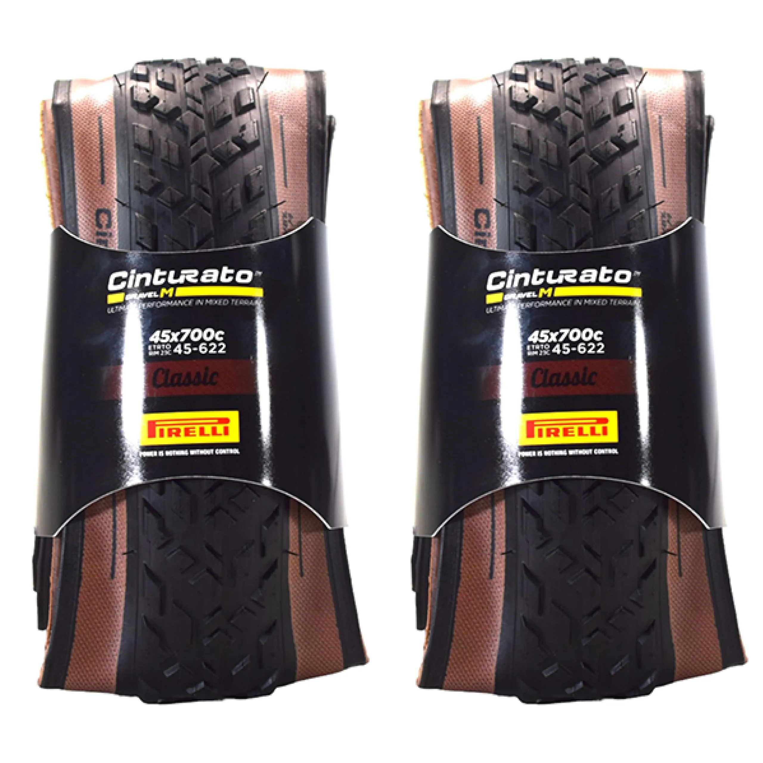 Pirelli Cinturato Gravel M 700 x 45c Tire - High-Performance Gravel Tire for Mixed Terrain Riding