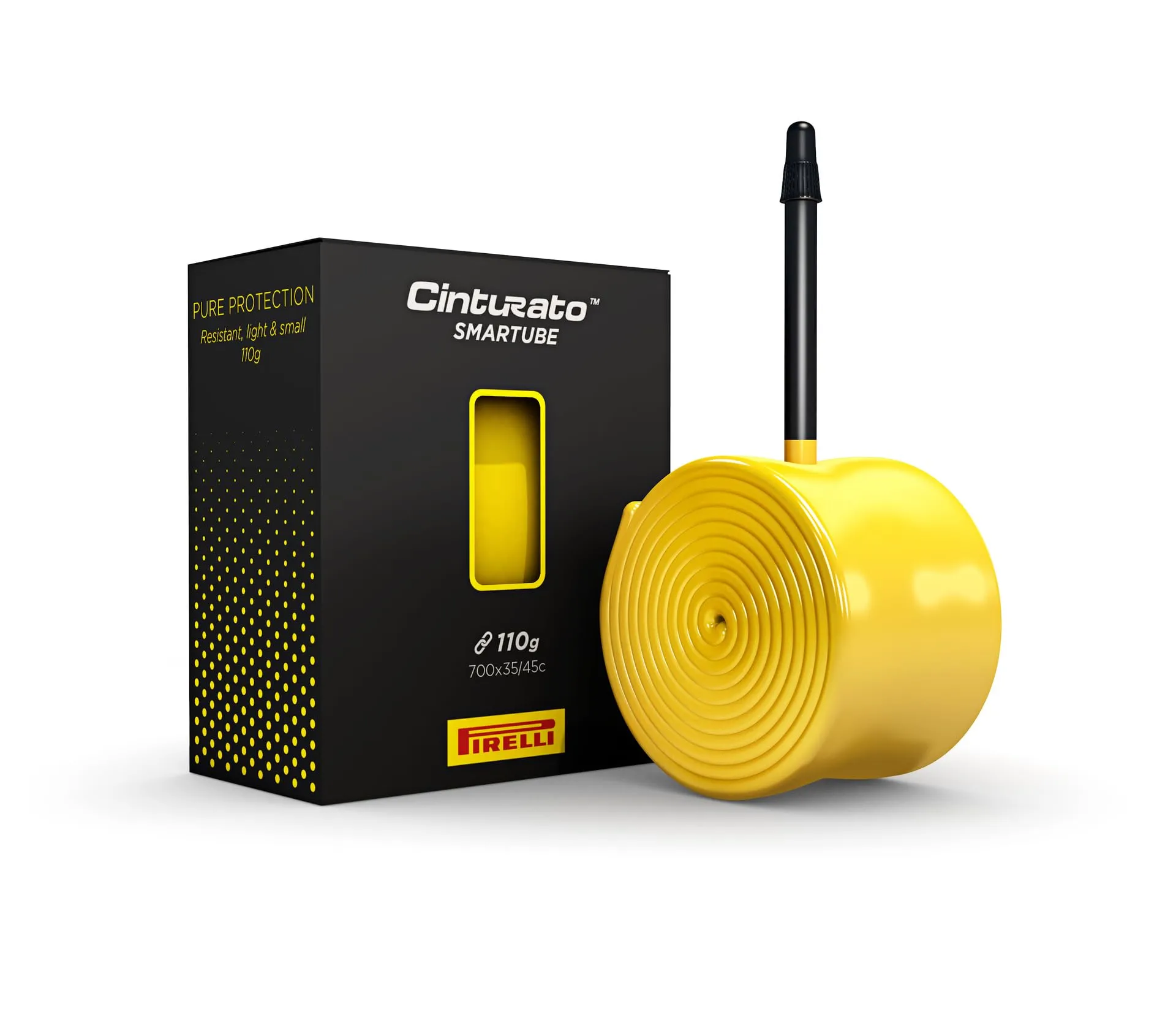 Pirelli Cinturato Reinforced Smartube Yellow 700X35-45mm/60mm Valve for Enhanced Riding Experience