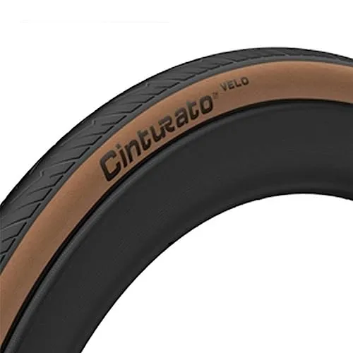 Pirelli Cinturato Velo Classic Tire, 700x28c, SmartNET Silica, Tubeless, Armour Tech Construction