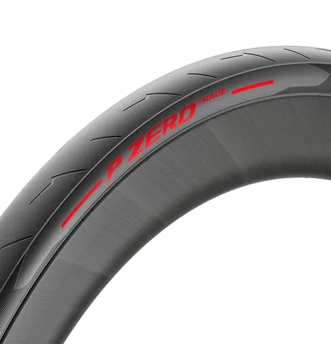 Pirelli P Zero Race Performance Bike Tire 700x26C, Lightweight Clincher with Superior Puncture Protection, Red