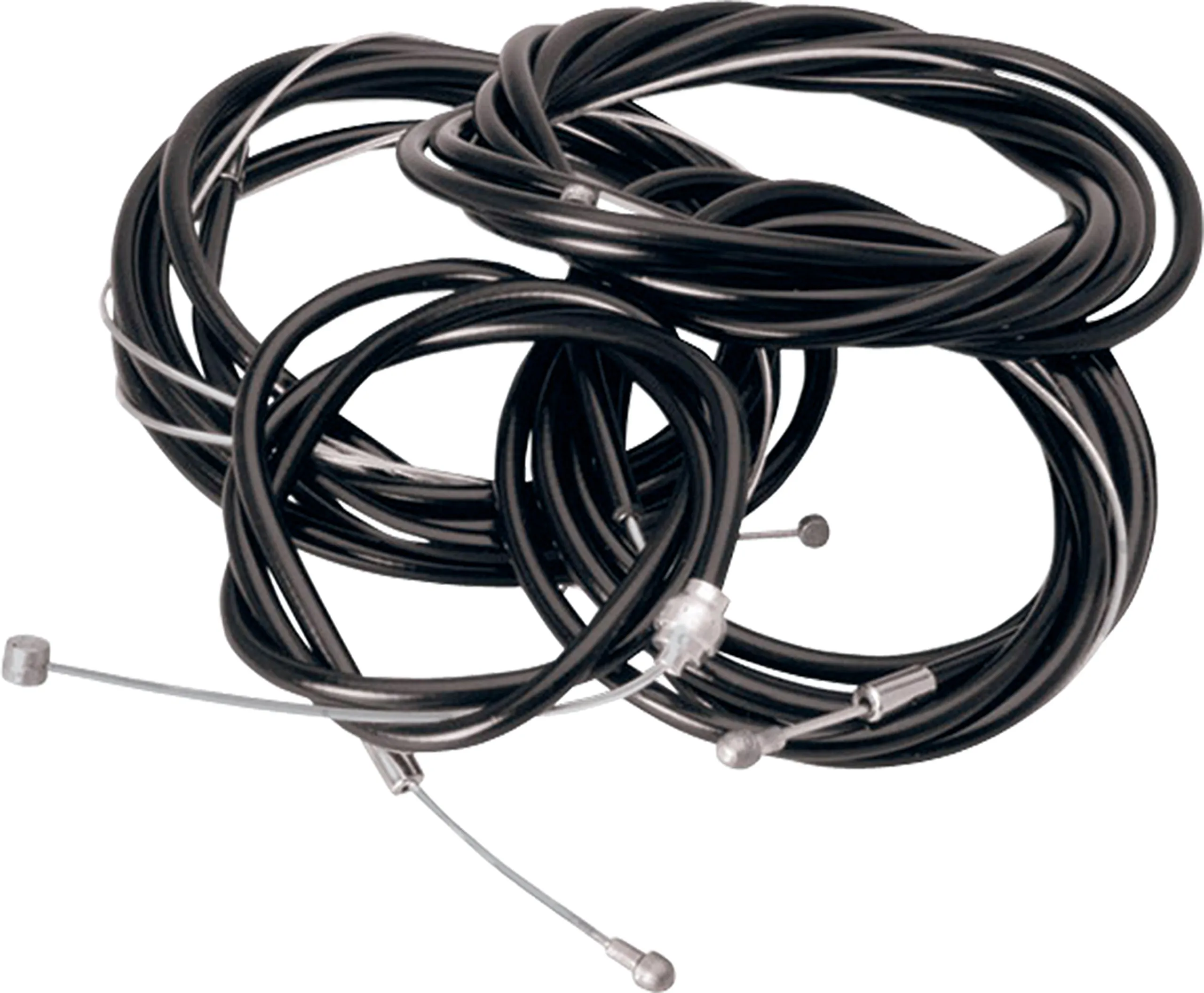 PITCREW Bike Cable Change Kit - BELL - Index Shifter Compatible, 2 Brake & 2 Gear Cables
