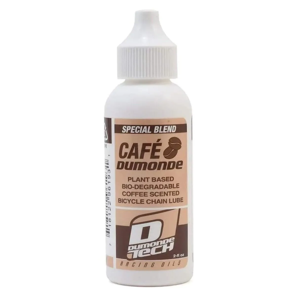 Plant-Based Coffee Scented Bicycle Chain Lube - 2 oz by Dumonde Tech - Bio-Degradable Formula