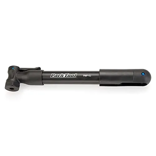 PMP-4.2B Blue Mini Pump by Park Tool - Durable Aluminium, Compact Design, Easy to Carry & Use