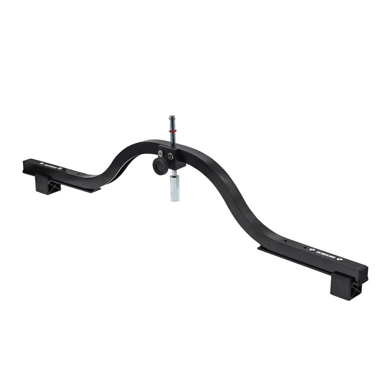 Precision Bike Wheel Alignment Tool for 20' to 29' Wheels - Aluminum Alloy, Black