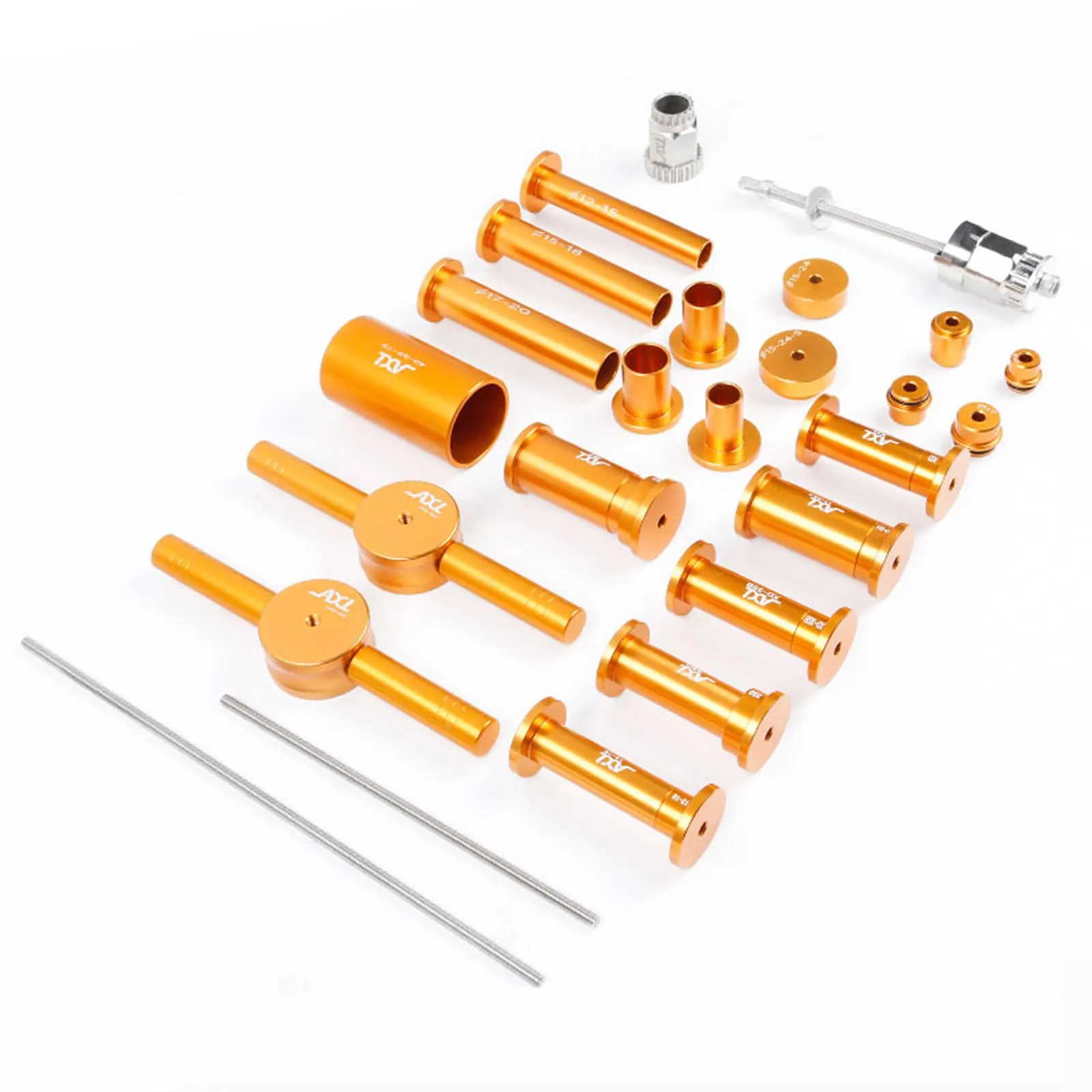 Premium Bike Hub Bearing Press & Removal Tool Kit - DT Swiss, NOVATEC, MTB & Road Bike Tools
