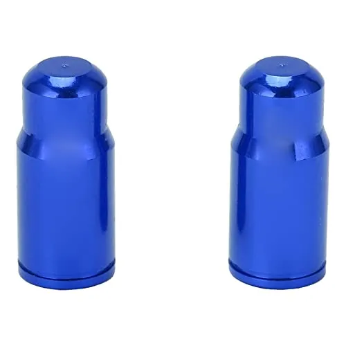 Presta Valve Caps for Bicycle Tires - Durable Aluminum Alloy Dust Covers in Bright Colors