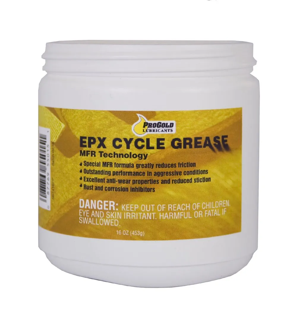 ProGold EPX Grease 16-Ounce Jar for Bearings, Axles & More - High Performance Cycling Lubricant