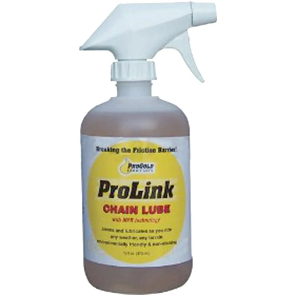 Progold Prolink 16-Ounce Spray Chain Lube - Thin Bodied, Smooth Shifting, Moisture Repellent