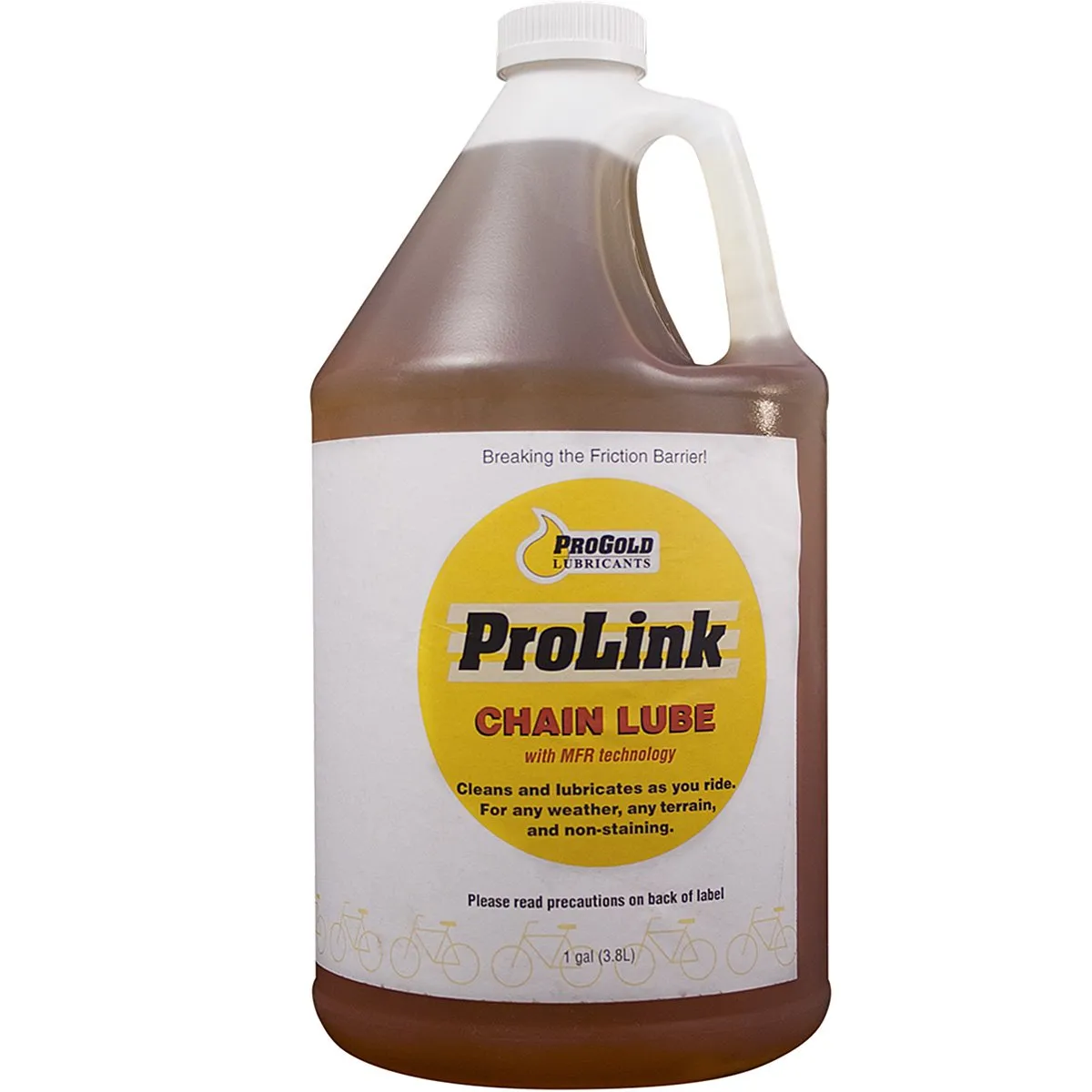 ProGold Prolink Chain Lube 1-Gallon - Reduces Friction, Repels Moisture, Keeps Chains Clean