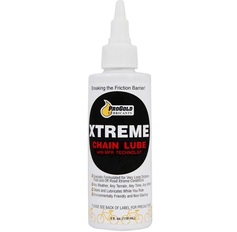 Progold Xtreme Chain Lube 4-Ounce - Ultimate Protection for Your Bike Chain in Any Condition