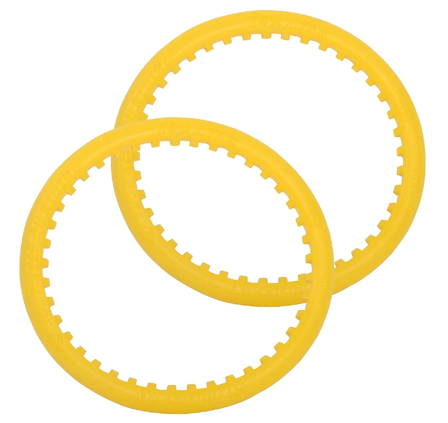 Puncture Proof Bicycle Inner Tube 20 x 2.125 Two Pack - Durable Yellow Inserts by Stop-A-Flat