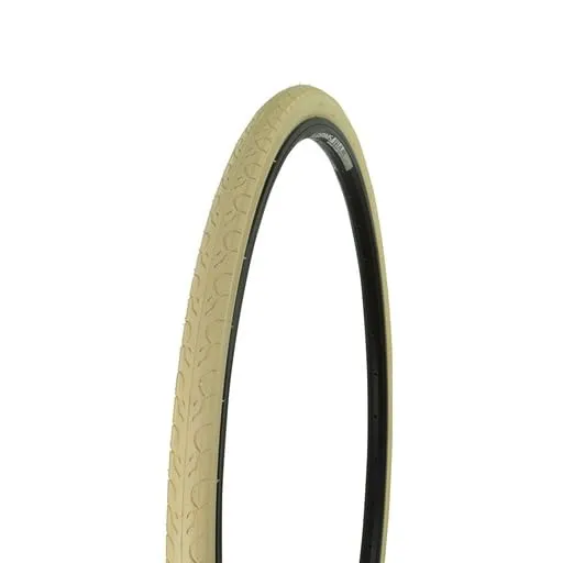 Quest Commuter/Urban/Hybrid Tire 700 x 32c - Durable, Customizable Pressure 75-85 PSI, Cream Sidewall