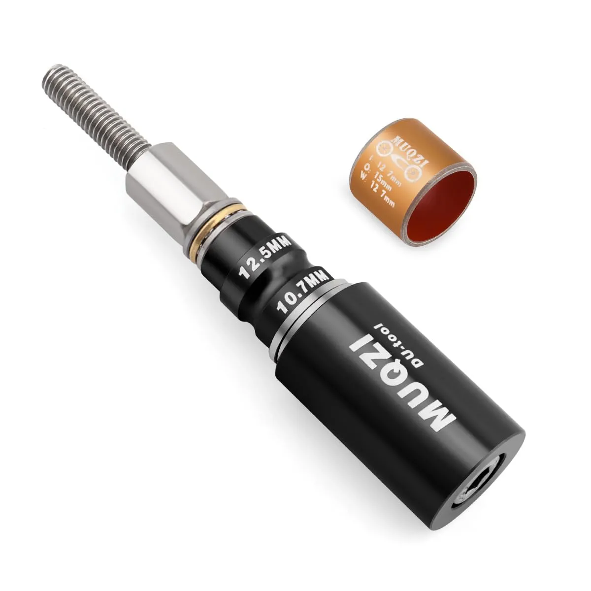 Rear Shock Bushing Tool Kit for MTB, Rockshox Fox, High-Strength Aluminum, Precision Installation