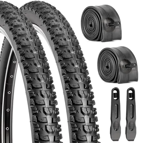 Replacement Bike Tire 26'x1.95', 26'x2.25', 27.5'x2.1', 27.5'x2.2', 29'x2.2' Durable Tires