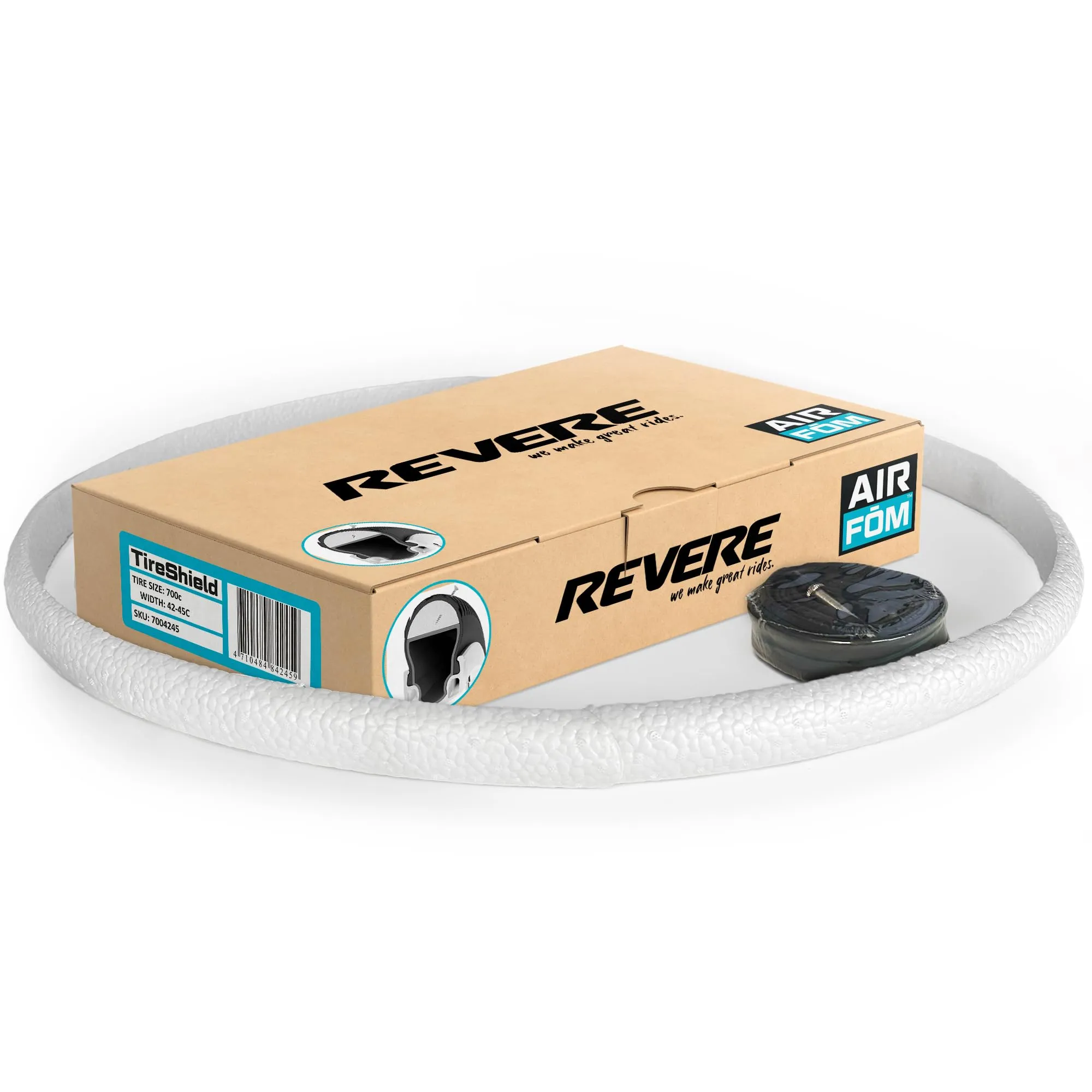 Revere Bicycle Tire Liner Inserts 27.5x2-2.3 - Ultimate Flat Protection for All Bike Types