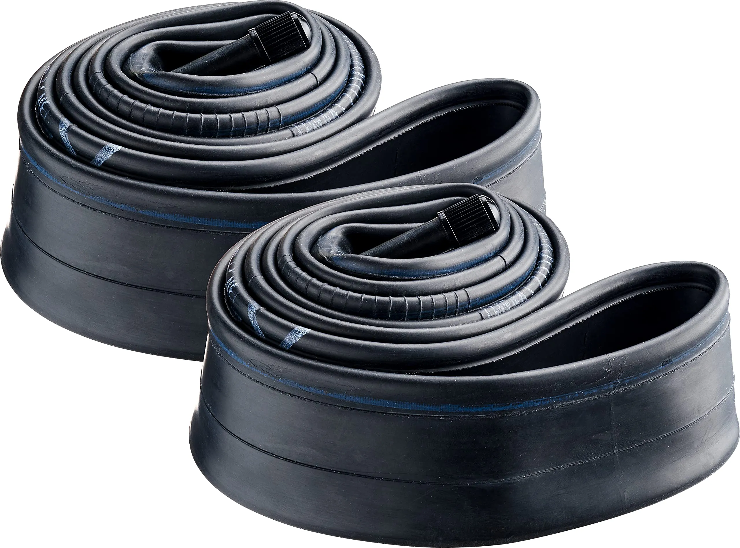 Revere Bicycle Tubes 2 Pcs 20' x 1.75-2.125 Schrader Valve Premium Quality for BMX and Stroller Wheels