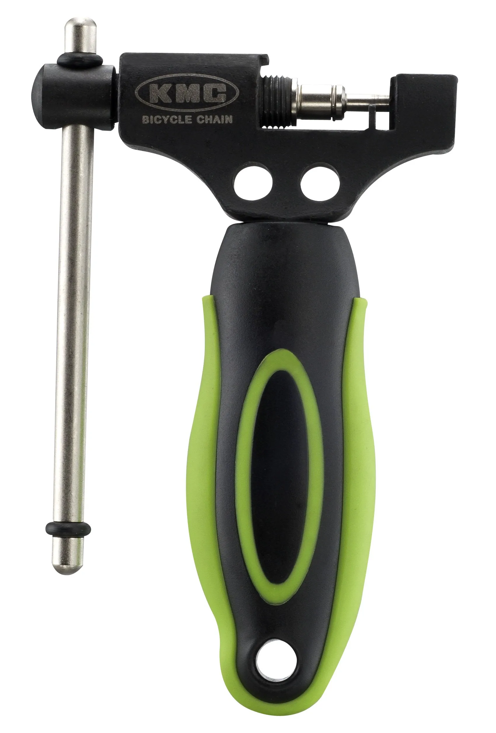 Reversible Chain Tool - Black/Green, Durable Design for Single to 11 Speed Chains, Comfortable Grip