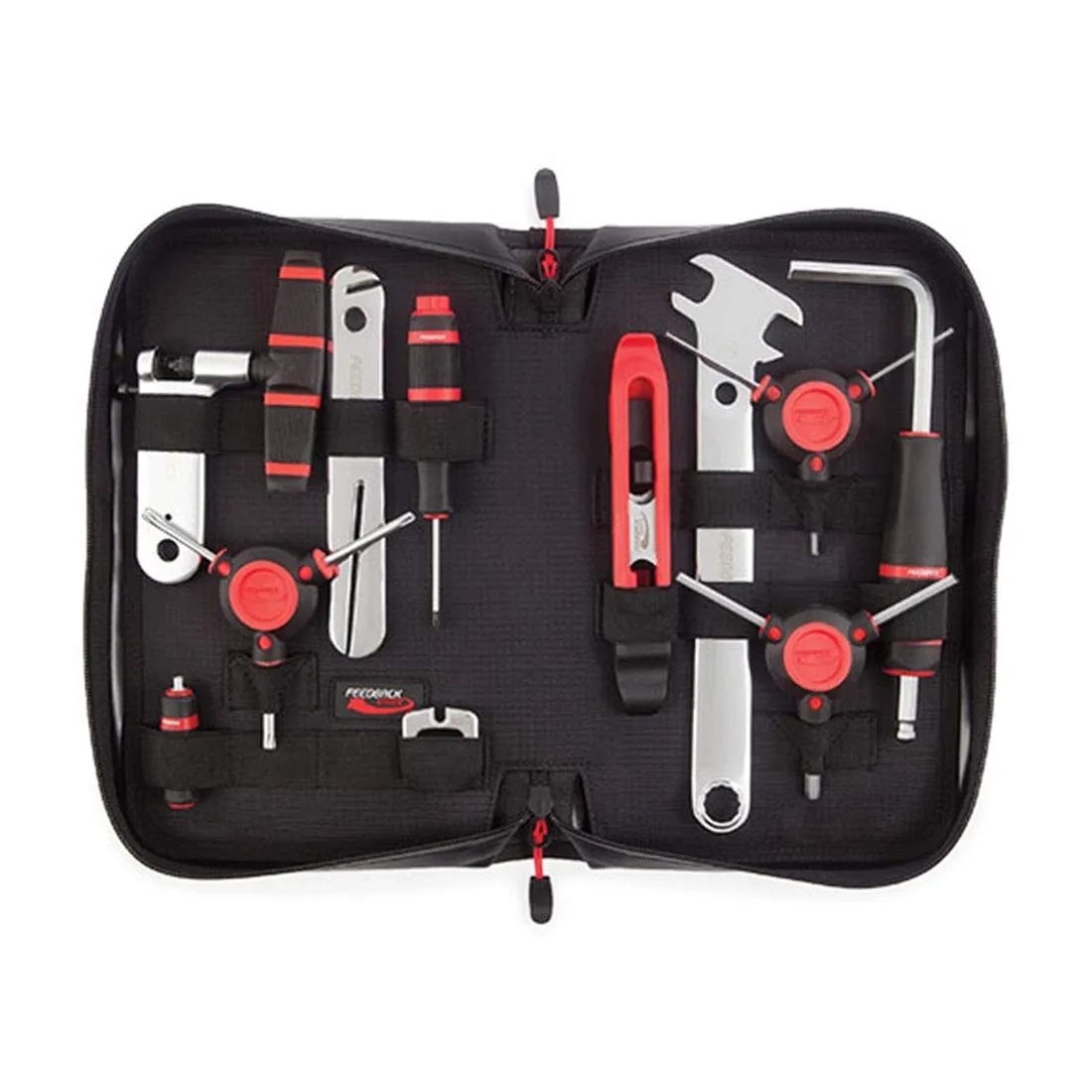 Ride Prep Compact Bike Tool Kit - 16 Functions, Ergonomic Grip, TPU-Coated Case, 4.7 lbs