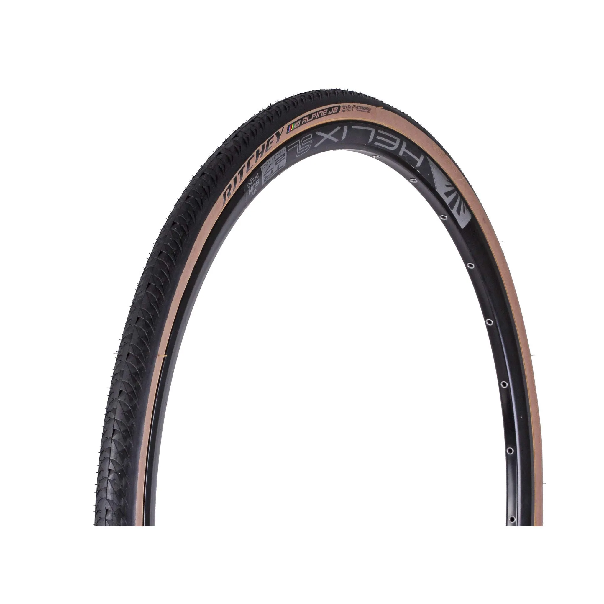 Ritchey Alpine JB Road Bike Tire - 700c x 30mm, Tan, Clincher, Durable for Road & Gravel Use
