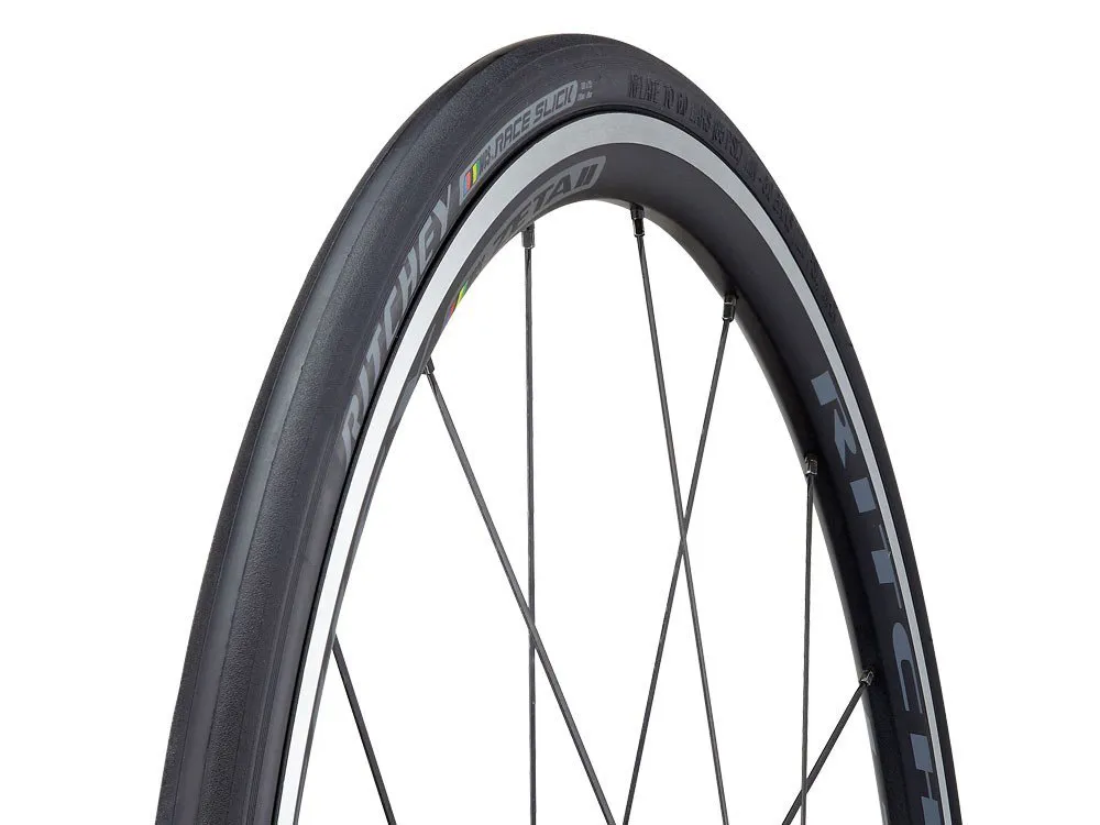 Ritchey Race Slick Comp Road Cycling Tyre, 700 x 25, Black - Durable, Foldable, Great Grip