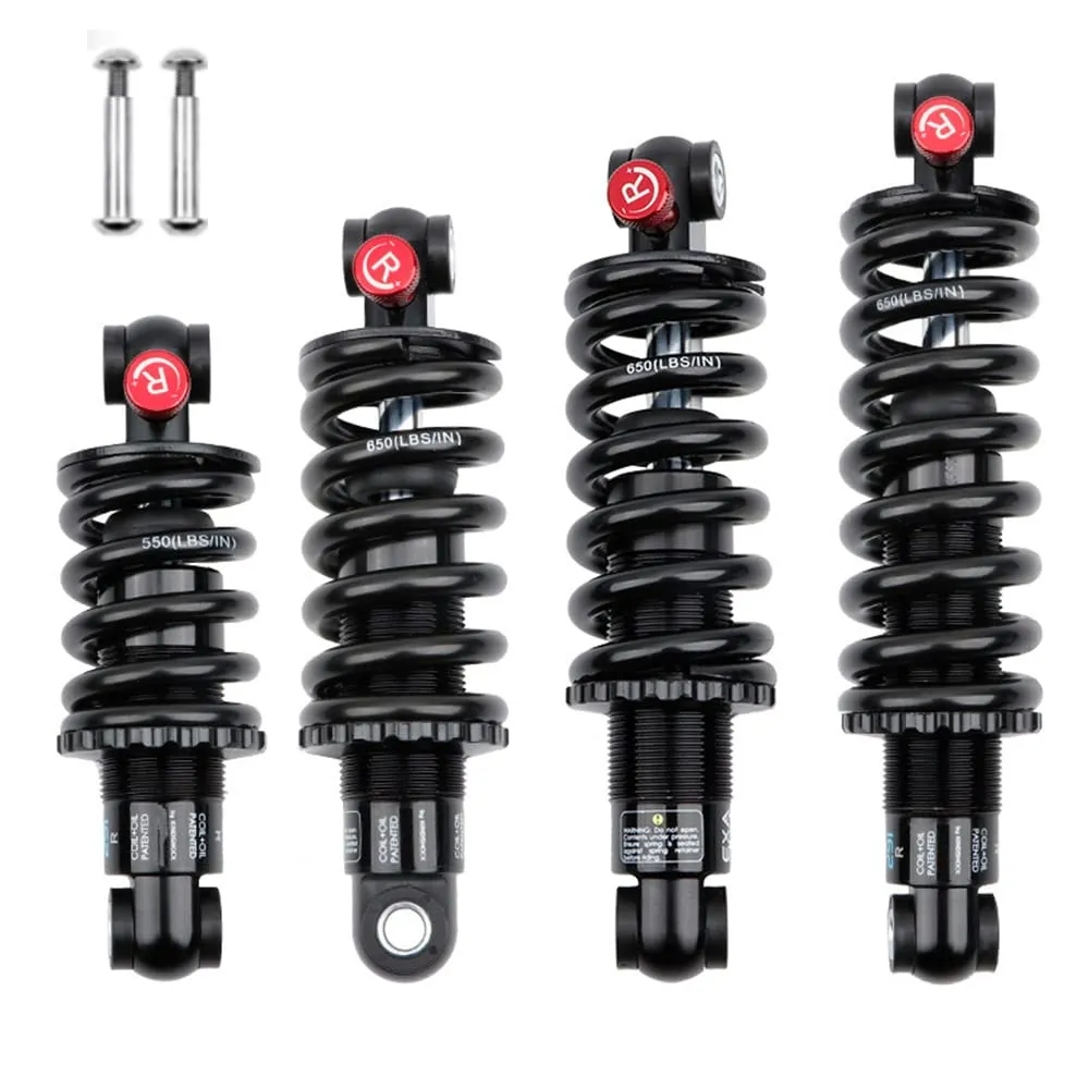ROADNADO MTB Rear Suspension Shock 190mm x 650lbs Adjustable Damping Hydraulic for E-Bike