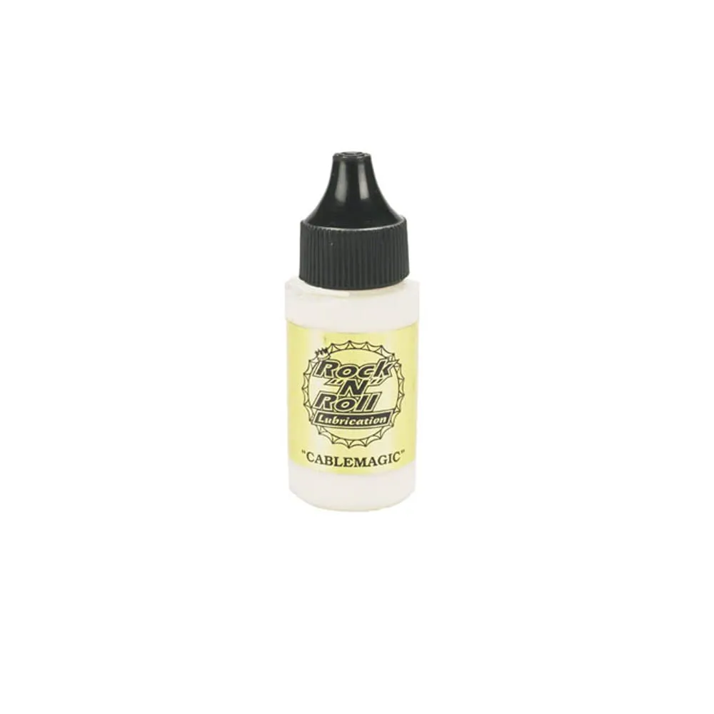 Rock N Roll Cable Magic Lubricant 1-Ounce - Ideal for Handlebar and Seat Post Joints, Quiet Performance