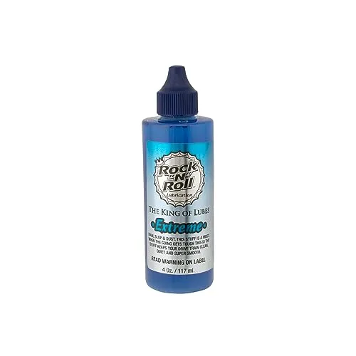 Rock' N' Roll Extreme Chain Lube 4oz for Mountain Bikes - Superior Dirt Shedding & Clean Lubrication