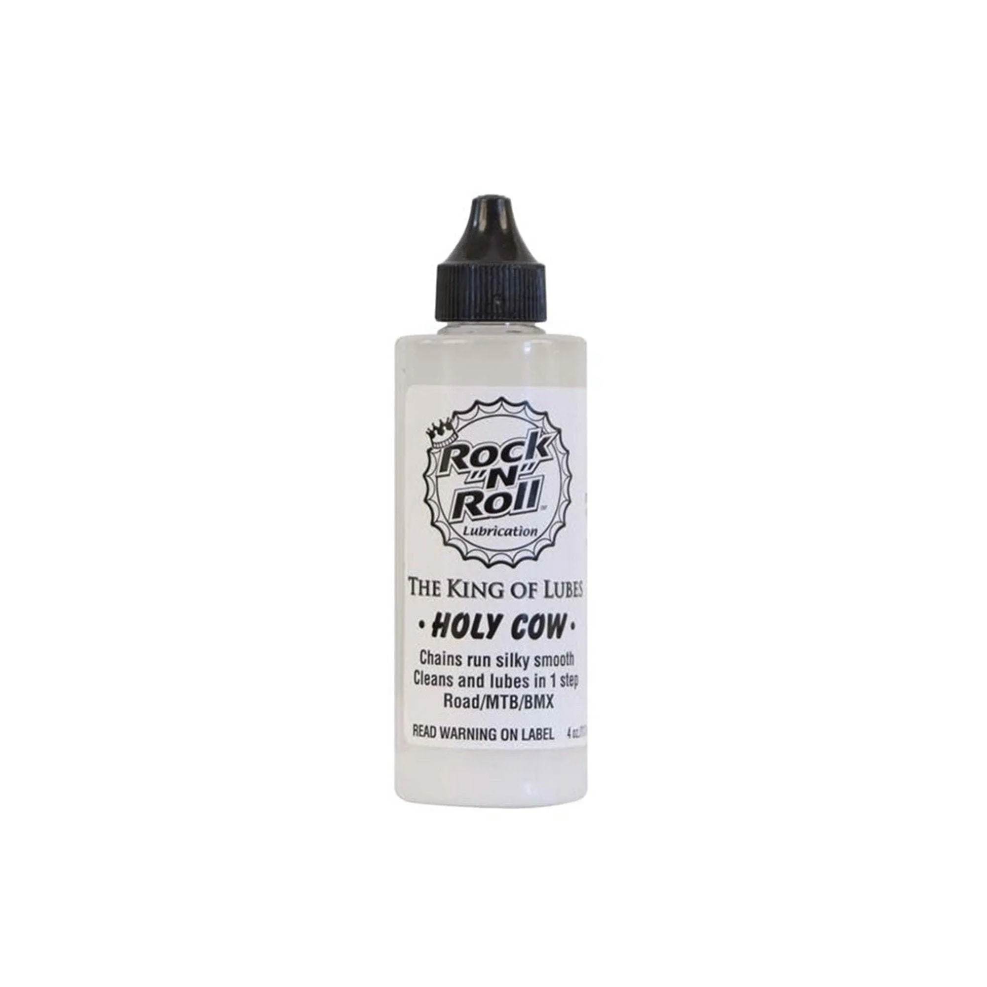 Rock N Roll Holy Cow Lube - 4oz Wet Style Bike Chain Cleaner & Lubricant