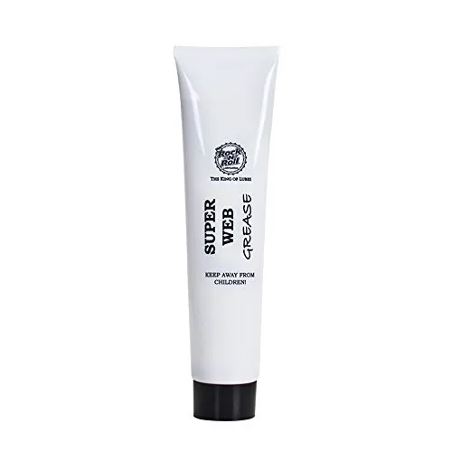 Rock N Roll Super-Web Grease Tube, 4-Ounce - Smooth Operation, Water Resistant, Model 135821