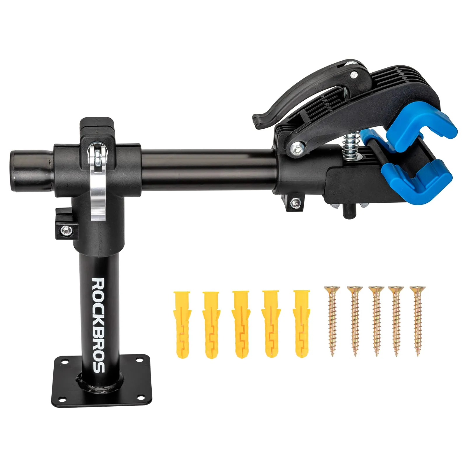 ROCKBROS Bike Repair Stand for Home Maintenance - Adjustable Clamp for Road & Mountain Bikes