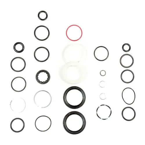 ROCKSHOX JUDY SERVICE KIT 200 HOUR/1 YEAR GOLD SILVER - Includes Dust Seals & O-Ring Seals