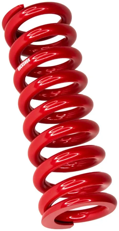 RockShox Metric Coil Spring 151mm Length 450 lb Electric Red for 57.5-65mm Travel