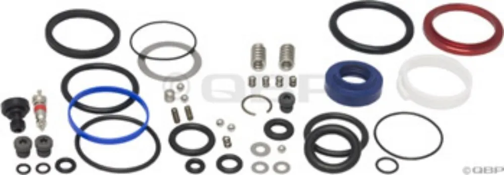 RockShox Rear Shock Service Kit 2011-12 Vivid Coil - Full Service Kit for Rear Shock Maintenance