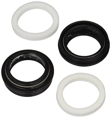 RockShox XC30/30 Gold/Silver Paragon Dust Seal/Foam Ring Kit - Black, Fits 30mm Forks
