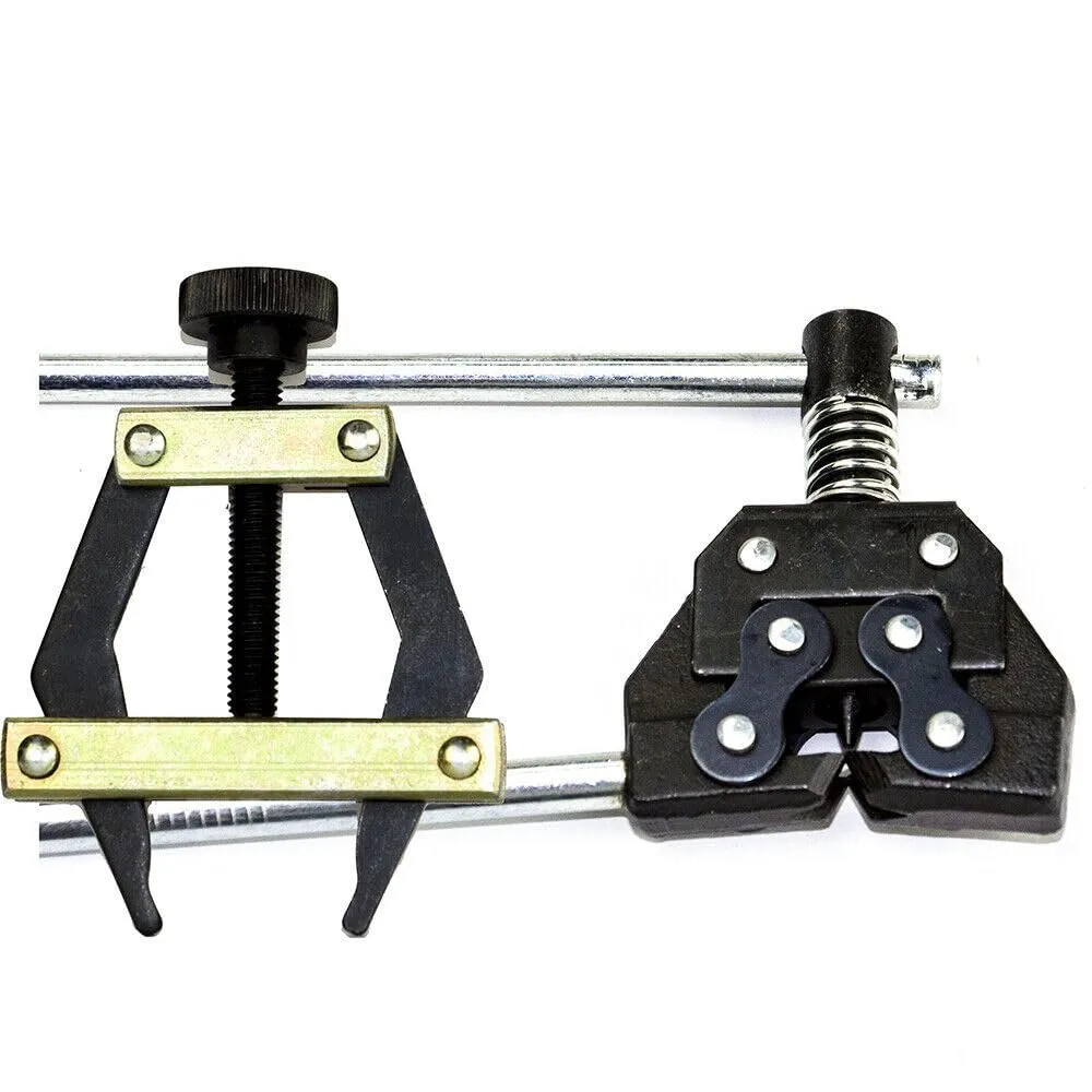 Roller Chain Tools Kit for #25-#60 Chains, Includes Puller and Breaker for Bicycle & Motorcycle