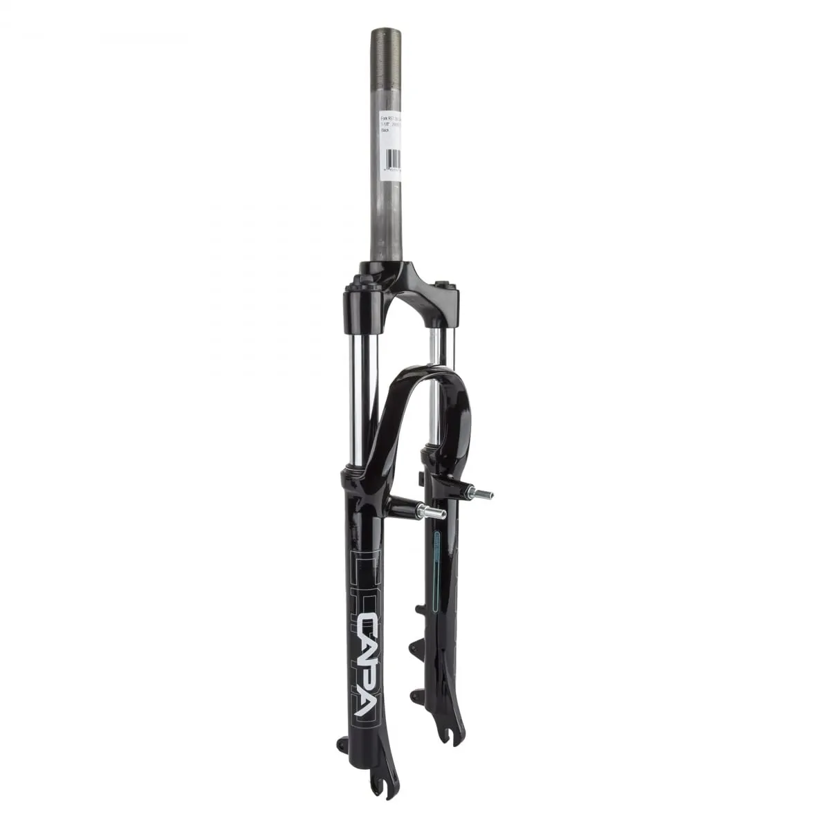 RST Capa-T Suspension Fork 26' - 80mm Travel, 200mm-50mm, 28.6mm Steerer, Black