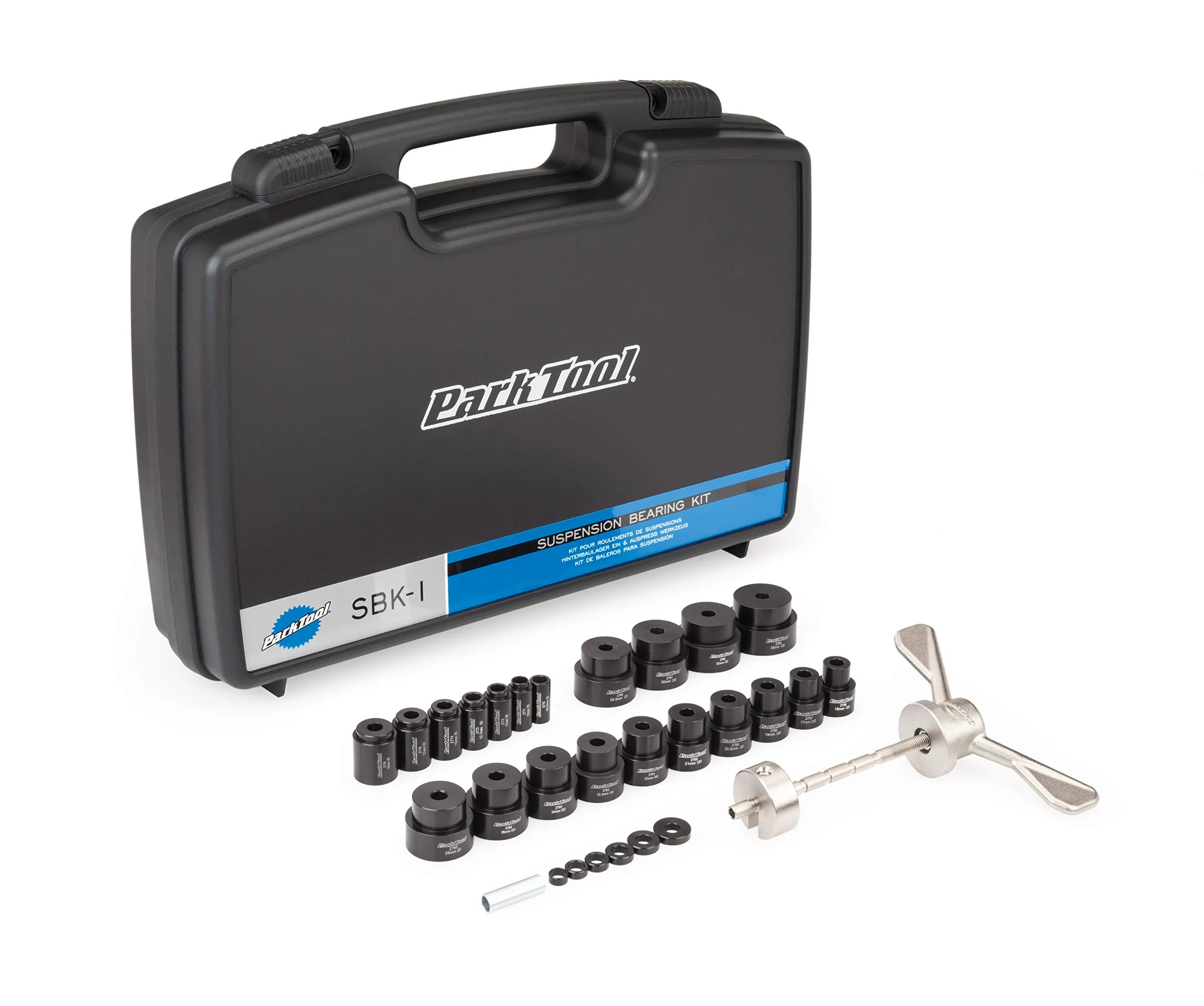SBK-1 Suspension Bearing Kit by Park Tool - 27 Precision-Machined Guides in Convenient Storage Case
