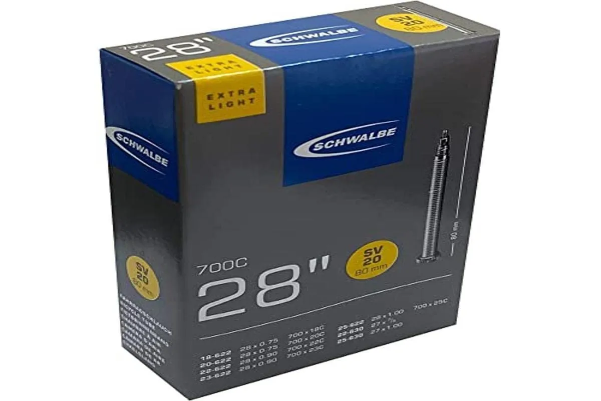Schwalbe 29' Bicycle Inner Tube for XC, Marathon, Trail, and Enduro - Model 318516