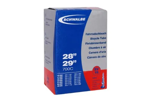 SCHWALBE Bicycle Tube - 40mm Presta Valve (28 x 1.5-2.35) - Durable Butyl Compound