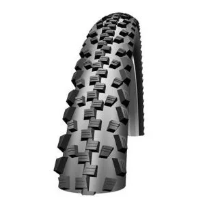 Schwalbe Black Jack HS 407 Hybrid Bicycle Tire - Black 16 x 1.90 - SBC Compound, 30-65 PSI