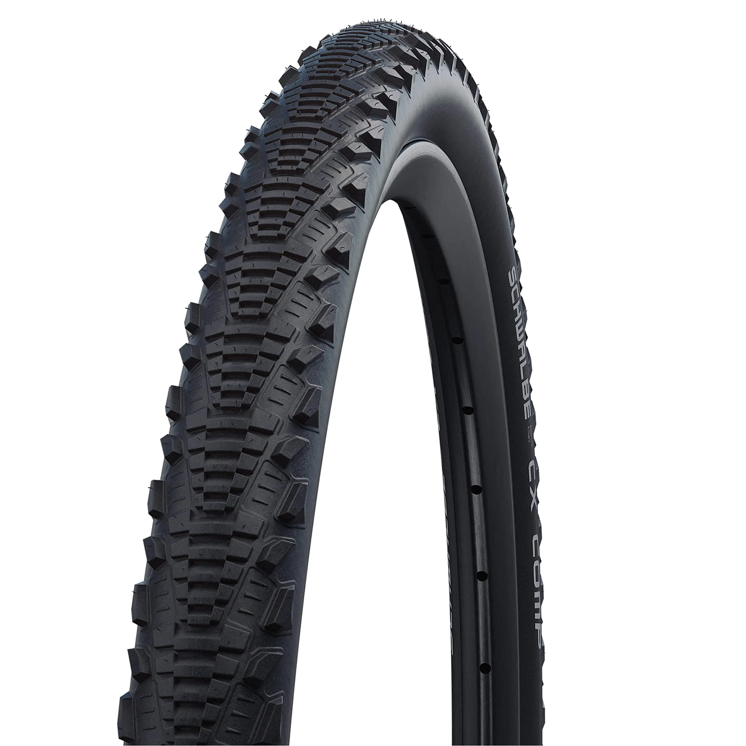 Schwalbe CX Comp 28 x 1.5' Tire - Lightweight, Fast Rolling, Semi-Slick Profile, Black