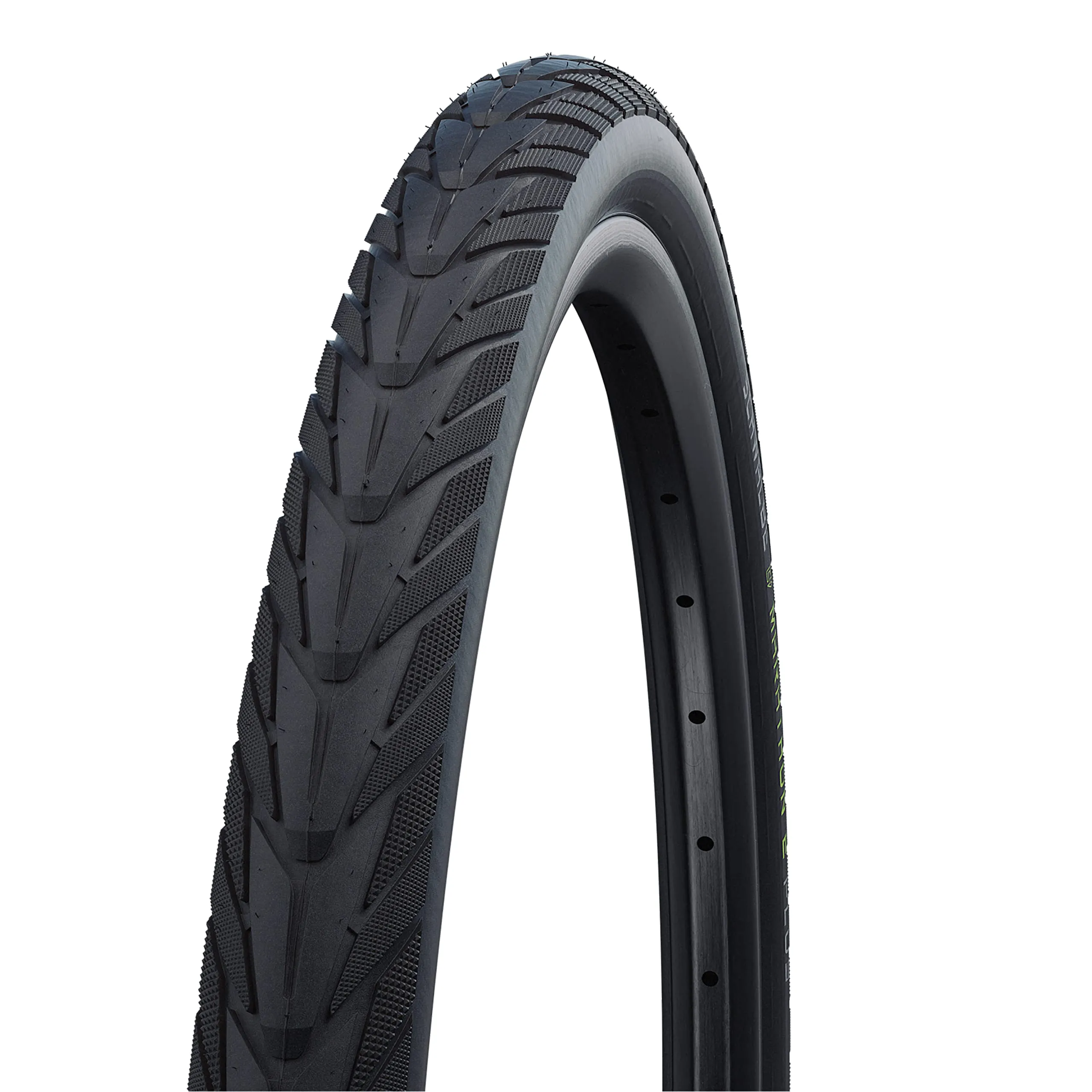 SCHWALBE Energizer Plus 28 X 1.75 Inch E-Bike Tyre with Green Guard Technology and Reflex Black