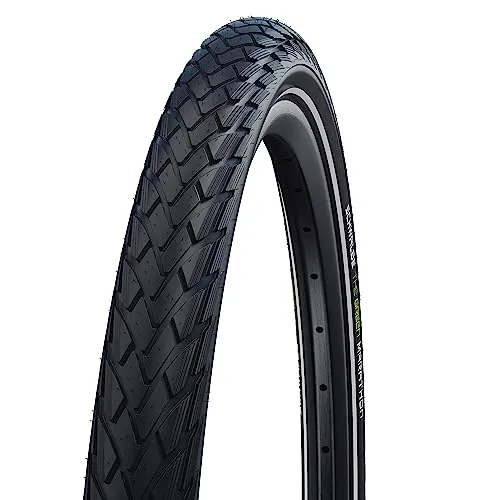 Schwalbe Green Marathon Tire 700 x 32 - Clincher, Black/Reflective, Performance Line